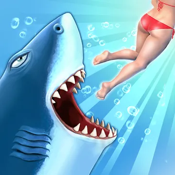 Hungry Shark MOD APK v12.7.5 (Damage, God Mode, Money, Mod Menu)