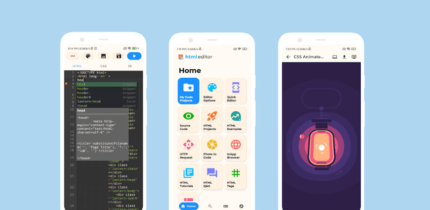 HTML Editor MOD APK v4.0.6 (Premium Unlocked) Free 2 HTML Editor MOD APK