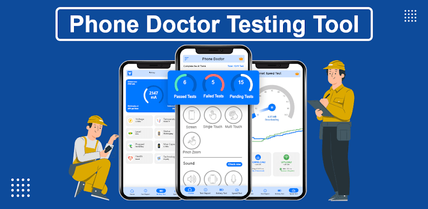 Phone Doctor v1.9.9 MOD APK (Premium Unlocked) Free 2 Phone Doctor v1.9.9 MOD APK