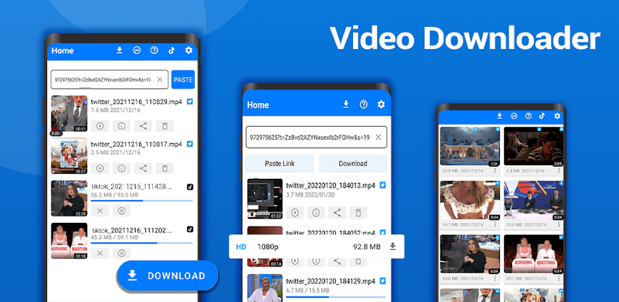 Video Downloader - Video Saver v1.6.0 MOD APK (Premium Unlocked) 2 Video Downloader - Video Saver v1.6.0 MOD APK (Premium Unlocked)